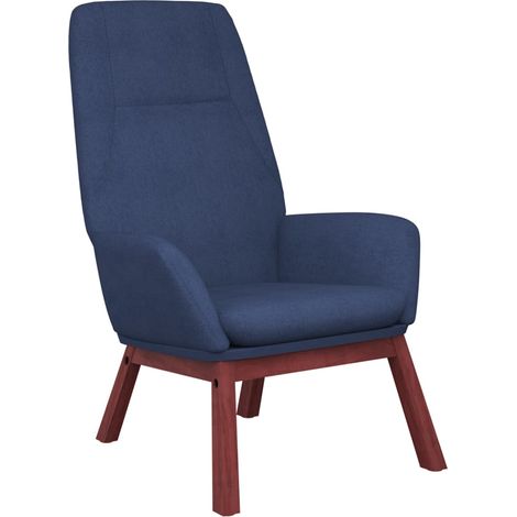 Sedia Relax Blu in Tessuto vidaXL (1/5)