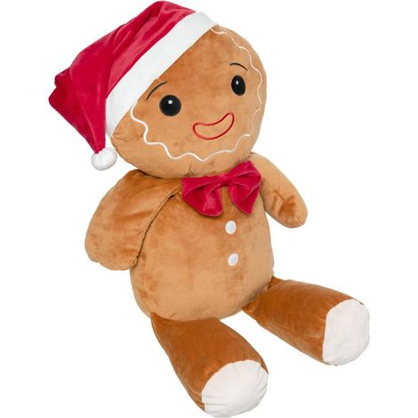 Peluche pan di zenzero 50 cm - Feeric lights & christmas