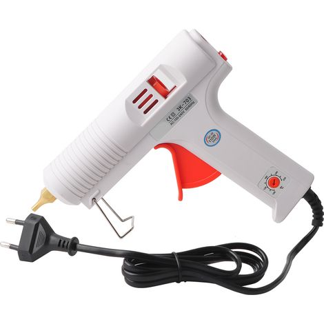 Pistolet à colle thermofusible professionnel 110 W à température constante réglable, outil de réparation pour loisirs créatifs, prise UE 110-240 V