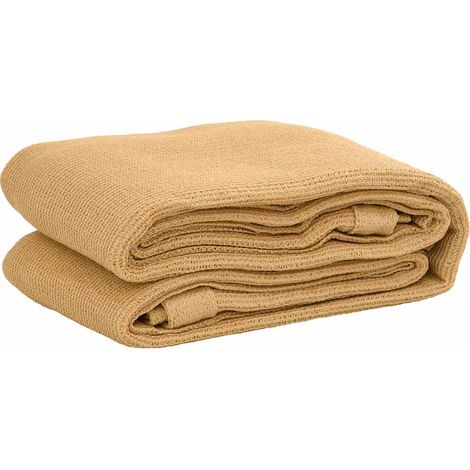 Tapis de tente sable 250x350 cm PEHD