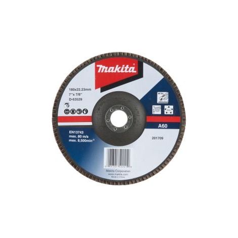 Makita  Disco  de  láminas  180  mm  A60  -  D-63529
