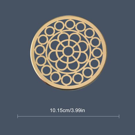 Couvercle à fleurs en grille métallique pour centre de table, diamètre 15,2 cm (1/5)