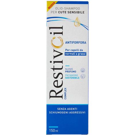 RESTIVOIL COMPLEX OLIO-SHAMPOO PER CUTE SENSIBILE ANTIFORFORA 150 ML (1/5)