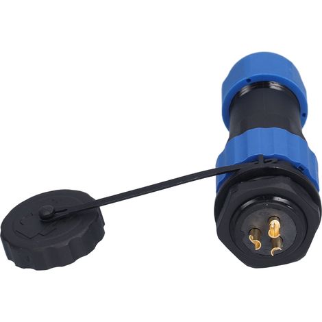 Connecteur étanche IP68 pour prise et fiche aviation, écrou arrière, bornes mâle et femelle, 380 V, broche SP203 (1/5)