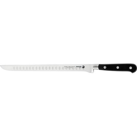 Cuchillo de Cocina Profesional para Jamón 27,5 cm Hoja de Acero Inoxidable FAGOR Cortar (1/4)