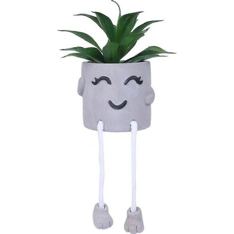 Plante artificielle, succulentes artificielles avec pied suspendu
