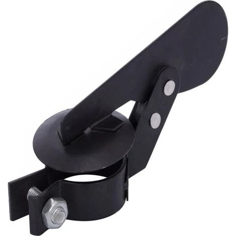 Clapet d'Échappement Tracteur - Capuchon de Pluie et de Protection pour Pot d'Échappement - 50 mm - Compatible avec les Tracteurs à Gazon - Noir (1/5)