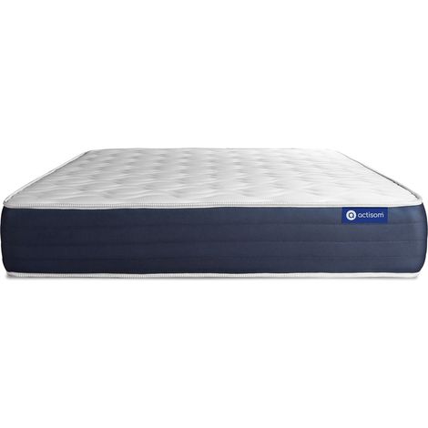 Actiflex sleep matratze 180x210cm, Taschenfederkern und Memory-Schaum, Härtegrad 2, Höhe :22 cm, 5 Komfortzonen
