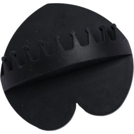 Collecteur de cheveux pour douche en silicone alimentaire – ventouse murale anti-encrassement, installation rapide, idéal baignoire & receveur (1/5)