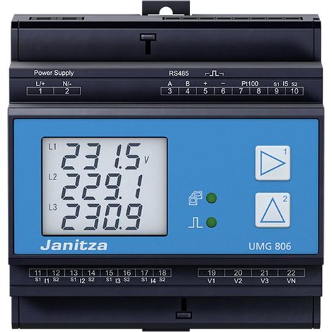 Janitza UMG 806 (UL) Analizzatore di energia (1/3)