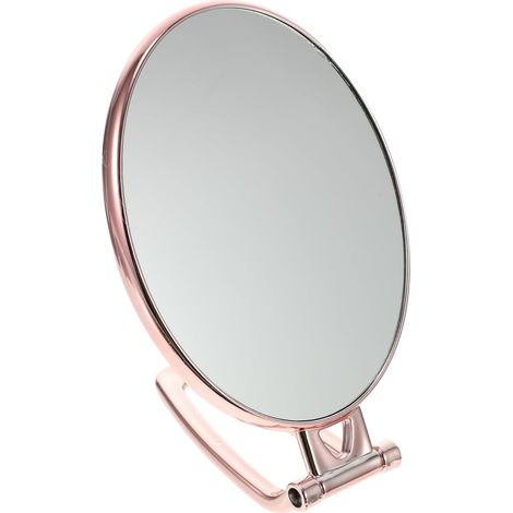 Miroir de Maquillage Pliable 3X Grossissant Portable Poignée pour Voyage Miroir à Main Compact pour Maquillage (1/5)