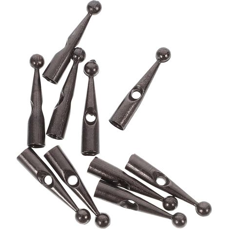 Perles de Queue en Zinc-Cuivre Lot de 10 Pièces de Réparation pour Parapluie Pliant Perles Robustes Adaptées aux Accessoires de Parasol de Voyage (1/5)