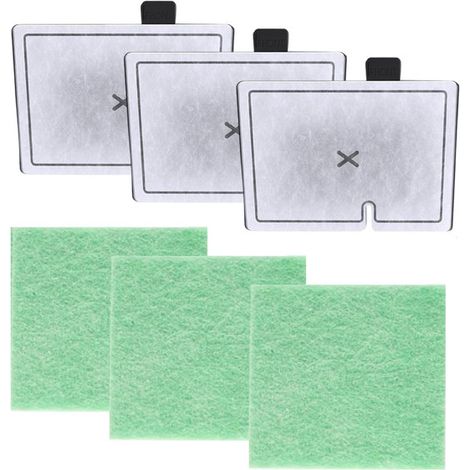 Cartouches de filtration de remplacement pour filtre interne d'aquarium (1/5)