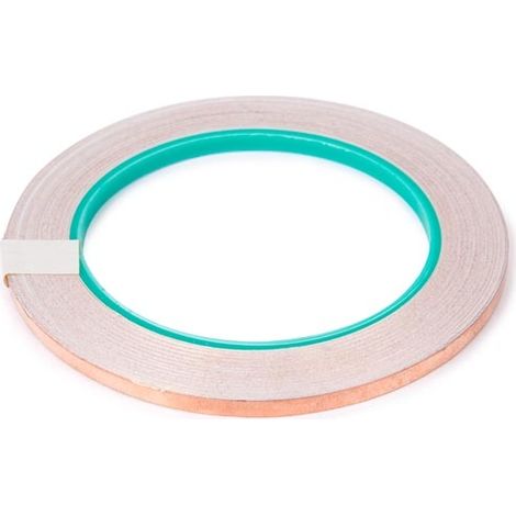 RUBAN ADHÉSIF DE CUIVRE - 5 MM X 25 M VELLEMAN VTCFT1 (1/3)
