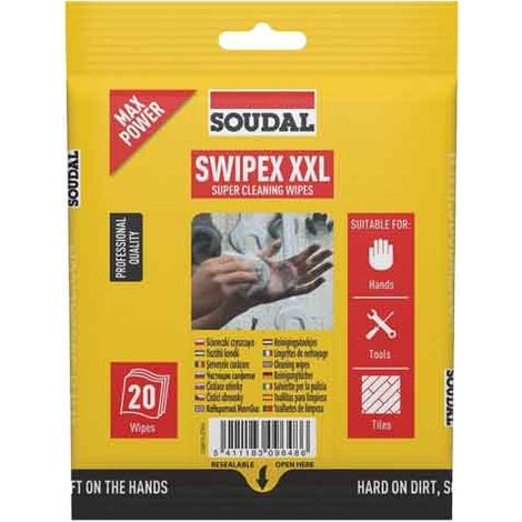Salviette Lavamani Swipex Soudal 20 Pezzi