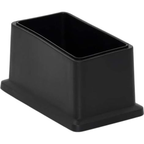 [NIEMALS VERWENDET] 25 x 50 mm (1" x 2") nicht abfärbende rechteckige Stuhlendkappen aus PVC, 8er-Set (1/4)