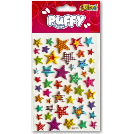 Puffy Stars Aufkleber