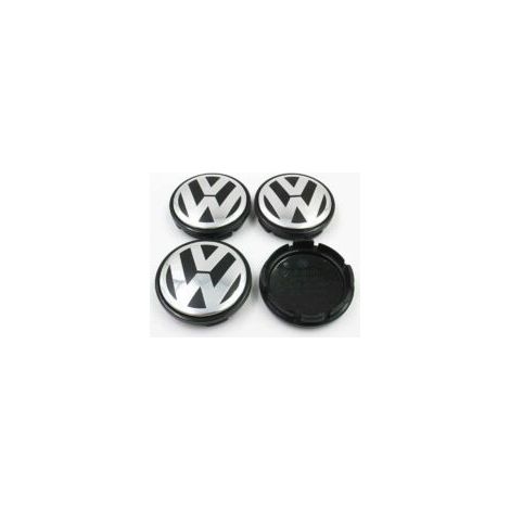 Lot de 4 cache-moyeux d’origine pour jantes aluminium，56mm