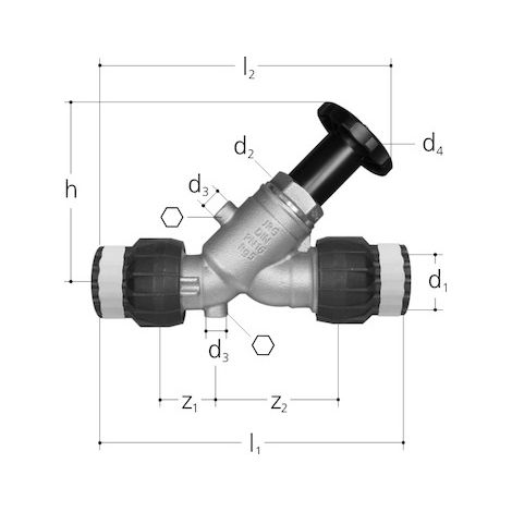 Sanipex MT SSV d40 PN10