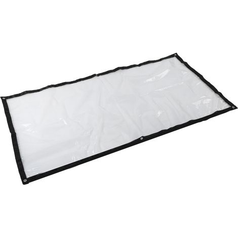 1x2m transparente Plane, wasserdichtes Sonnensegel, Outdoor-Schutz für Bonsai und Sukkulenten. (1/5)