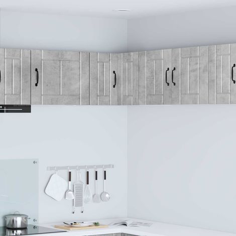 Küchenschrank Lucca Betongrau 57 x 57 x 40 cm Holzwerkstoff