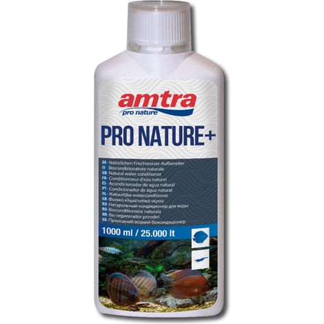 Amtra pro nature plus traitement naturel de l'eau pour aquariums - Conditionneur d'eau 100% naturel pour aquariums d'eau douce