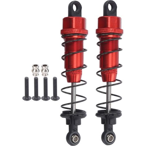 Amortisseur Métallique 90mm Pour Voiture RC - Pièce De Rechange Robuste - Compatible Traxxas Slash 2wd - Lot De 2 (1/5)
