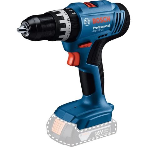BOSCH GSB 18V-25 N 18v Combi drill 13mm keyless chuck