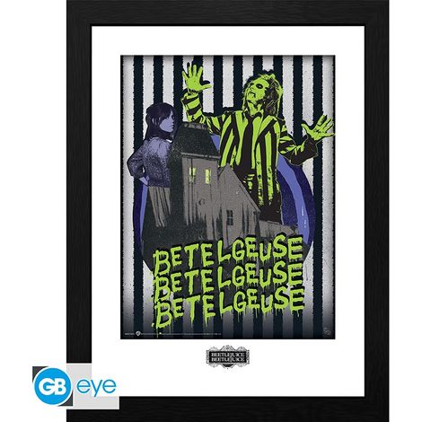 BEETLEJUICE - Framed print Beetlejuice Beetlejuice (30x40) x2