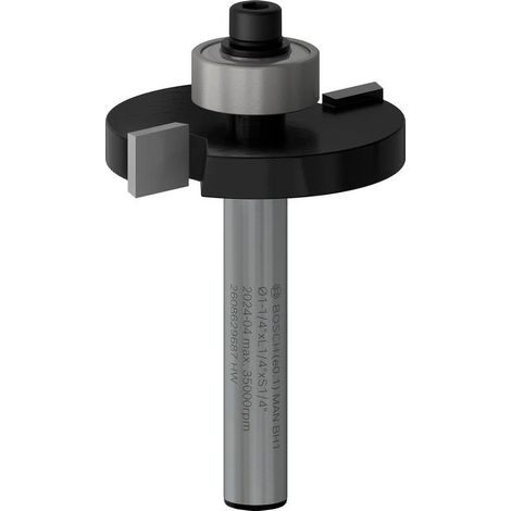 Fraise à rainurer PRO, L 1/4", tige 1/4" (1/4)