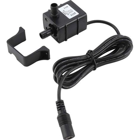 Pompe de piscine submersible à moteur sans balais ultra-silencieux DC12V de 3 mètres et 240 l/h (1/5)