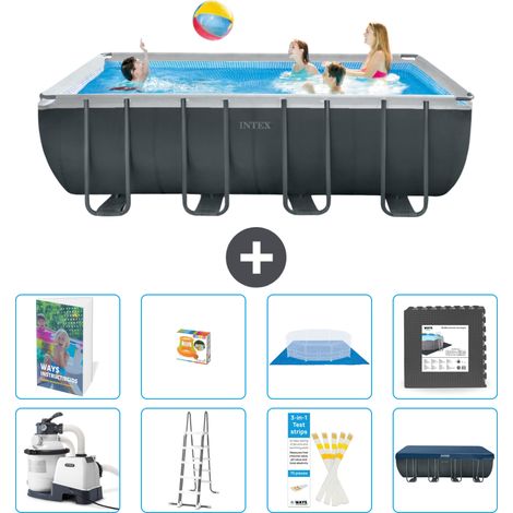 Intex Piscine Ultra XTR Rectangulaire - 549x274x132 cm - 9-pièces S525 (1/4)