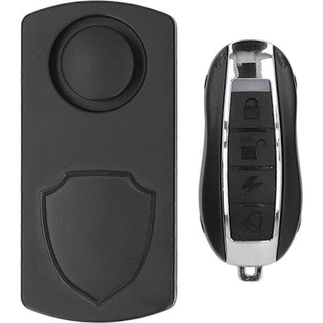Système d'alarme antivol pour motos (115 dB) avec protection contre le vol, capteur de vibrations et de mouvement, 3 sonneries et étanche pour vélos. (1/5)