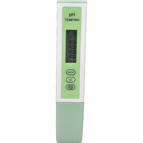 Hochpräzises Multifunktions-pH-Messgerät, Thermometer und Hygrometer für Aquarien (1/5)