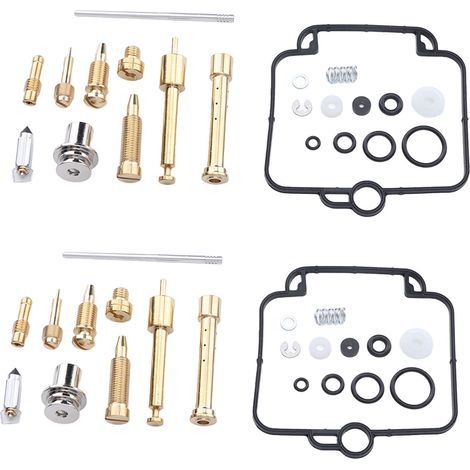 Kit de reacondicionamiento de carburador , 2 juegos de herramientas para reconstrucción de carburador de motocicleta para F650 Mikuni BST 33 1993-2000 (1/5)