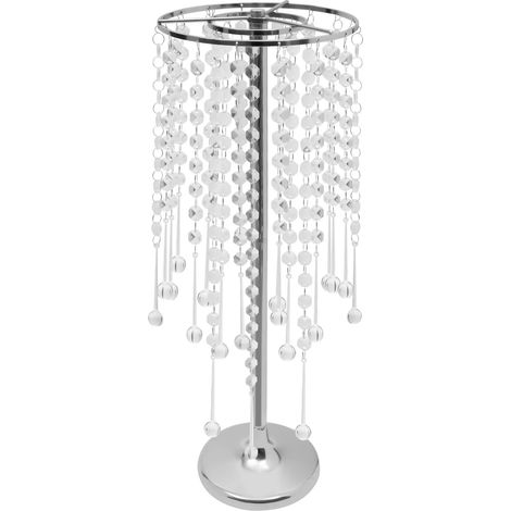 Supporto per fiori in cristallo, materiali resistenti, design elegante, ARGENTO (1/2)