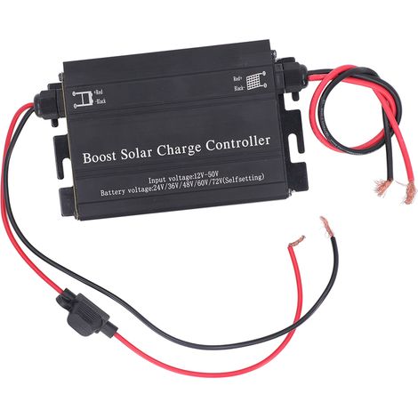 Contrôleur de charge solaire MPPT 24 V 36 V 48 V 60 V 72 V, rendement de 97 %, pour véhicules. (1/5)