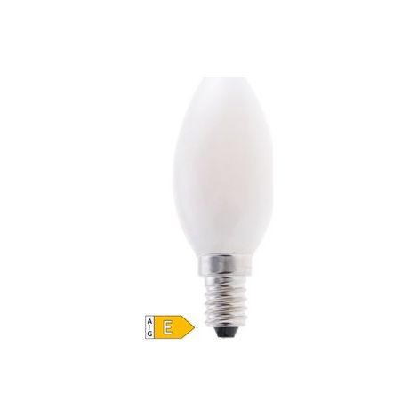 Bombilla de LED Vela Cristal filamento 4W E14 3000K (1/5)