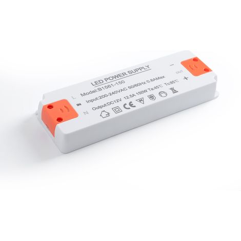 Alimentation ultra-mince 12V - 150W - 12.5A - IP20