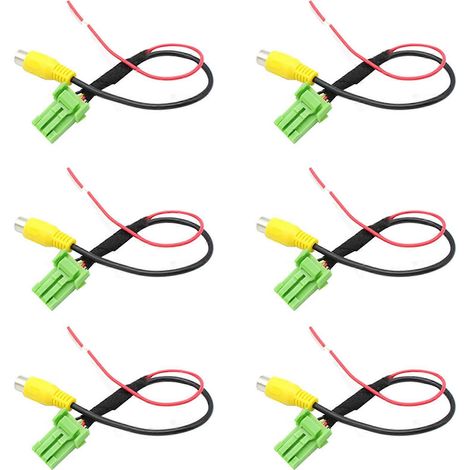 6x Auto-Rückfahrkamera RCA-Video-Rückfahrkamera-Konverterkabeladapter für Suzuki Vitara Swift Sx4 (1/5)