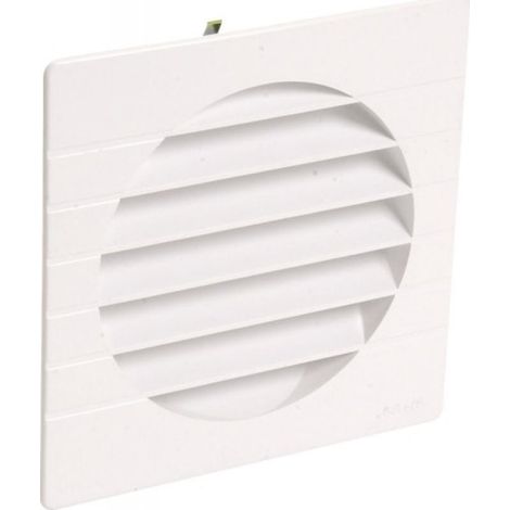 Grille de ventilation extérieures coloris blanc Ø 160 mm - spéciale façade - GETM pour tubes PVC et gaines - RACCORDS ET PLASTIQUES NICOLL SAS