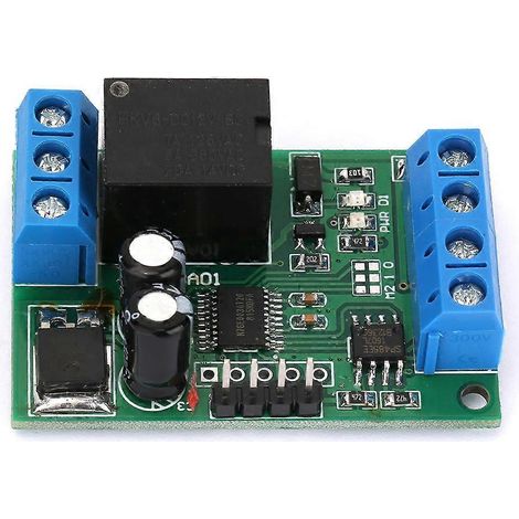 12V 1-Kanal RS485 MODBUS RTU serielle Schnittstelle Multifunktions-Relaismodul SPS-Steuerung (1/4)