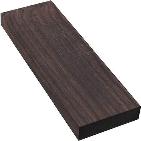 Set mit 4 rohen, unbemalten Ebenholzbrettern für DIY-Gitarrenzubehör (schwarz) (1/5)