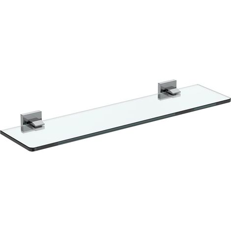 Mensola in vetro IOM SQUARE 500x135x45mm cromo IDEAL STANDARD (1/4)