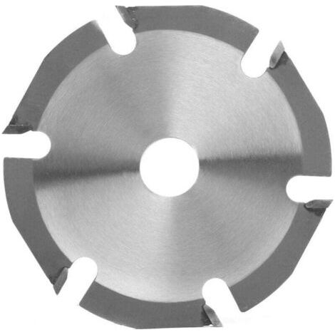 Bohrersatz für Schleifmaschinen, Holzschneideblattscheibe, 125 mm x 6 Zähne, dicke Winkelschleifer-Vergaser-Trennscheiben