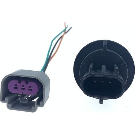 68083021AA Passend für Parkleuchten und Blinker des Dodge Ram Pickups. Beleuchtungsfassung + Stecker.
