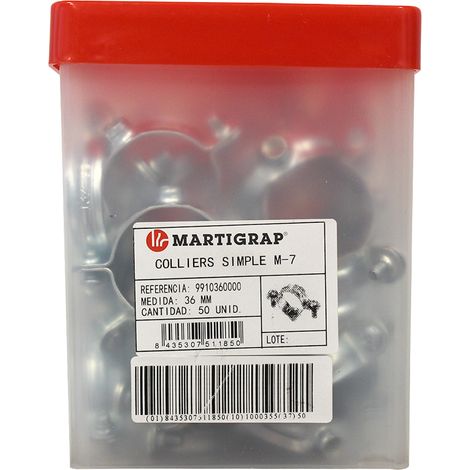 50 colliers simple M7 x 150 - Tube Ø36 - Arcanaute (1/5)