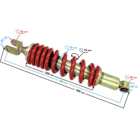 Amortiguador trasero Hyper 125 (1/2)