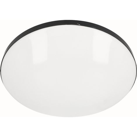 Jandei - Plafón LED 24W 6000K borde negro 230mm