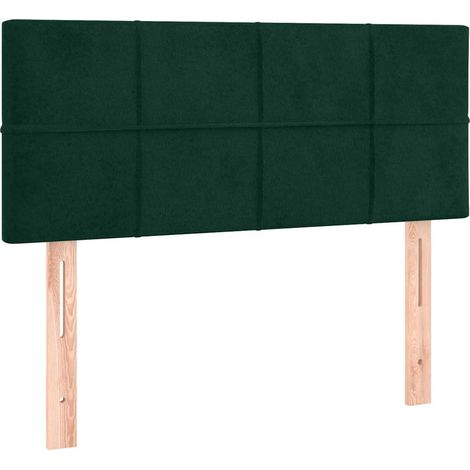 Maison Exclusive - Tête de lit Vert foncé 80x5x78/88 cm Velours (1/5)